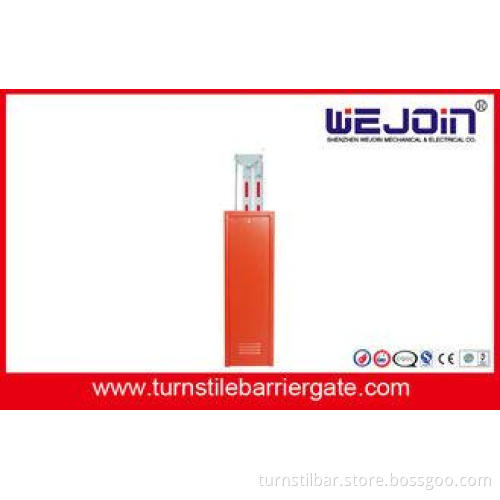 Red Parking Gate Arm Electronic Barrier Gates With Safety P